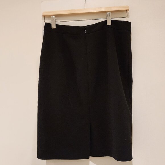 Simon's Black Knee - Length Skirt - Picture 2 of 3